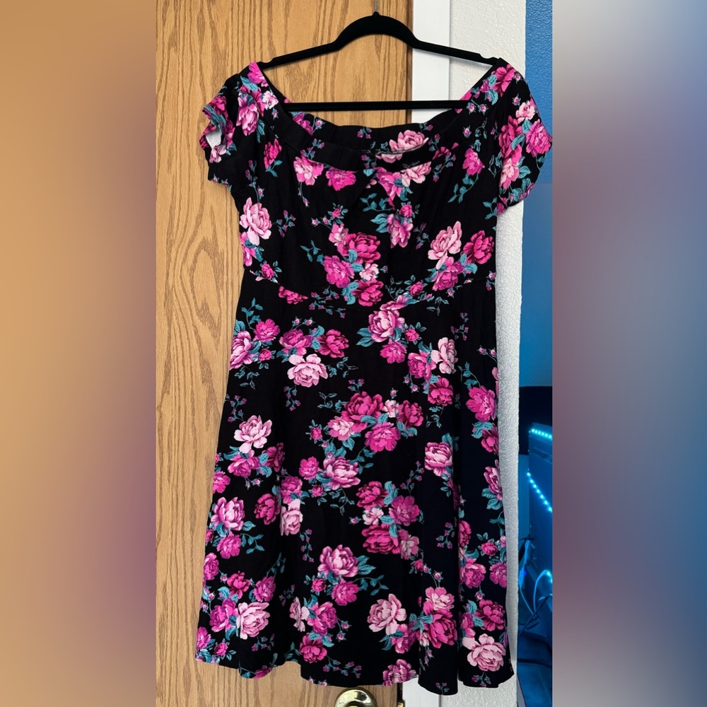 Torrid off the shoulder dress
